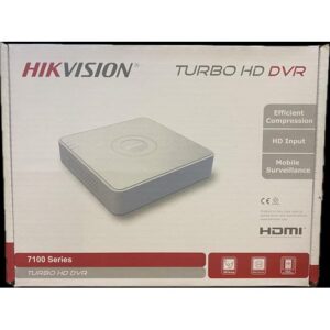 Hikvision Turbo HD DVR 7100 Series 8-ch 1080P Mini 1U AcuSense DVR