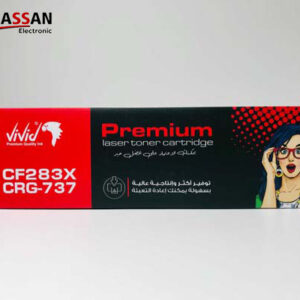 Vivid CF283X / CRG-737 Premium Toner for HP & Canon Printers