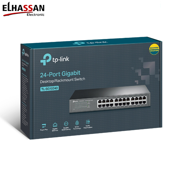 TP-Link TL-SG1024D 24-Port Gigabit Switch