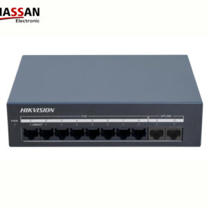 Hikvision DS-XS10G-P 10-Port Gigabit Unmanaged PoE Switch (60W)