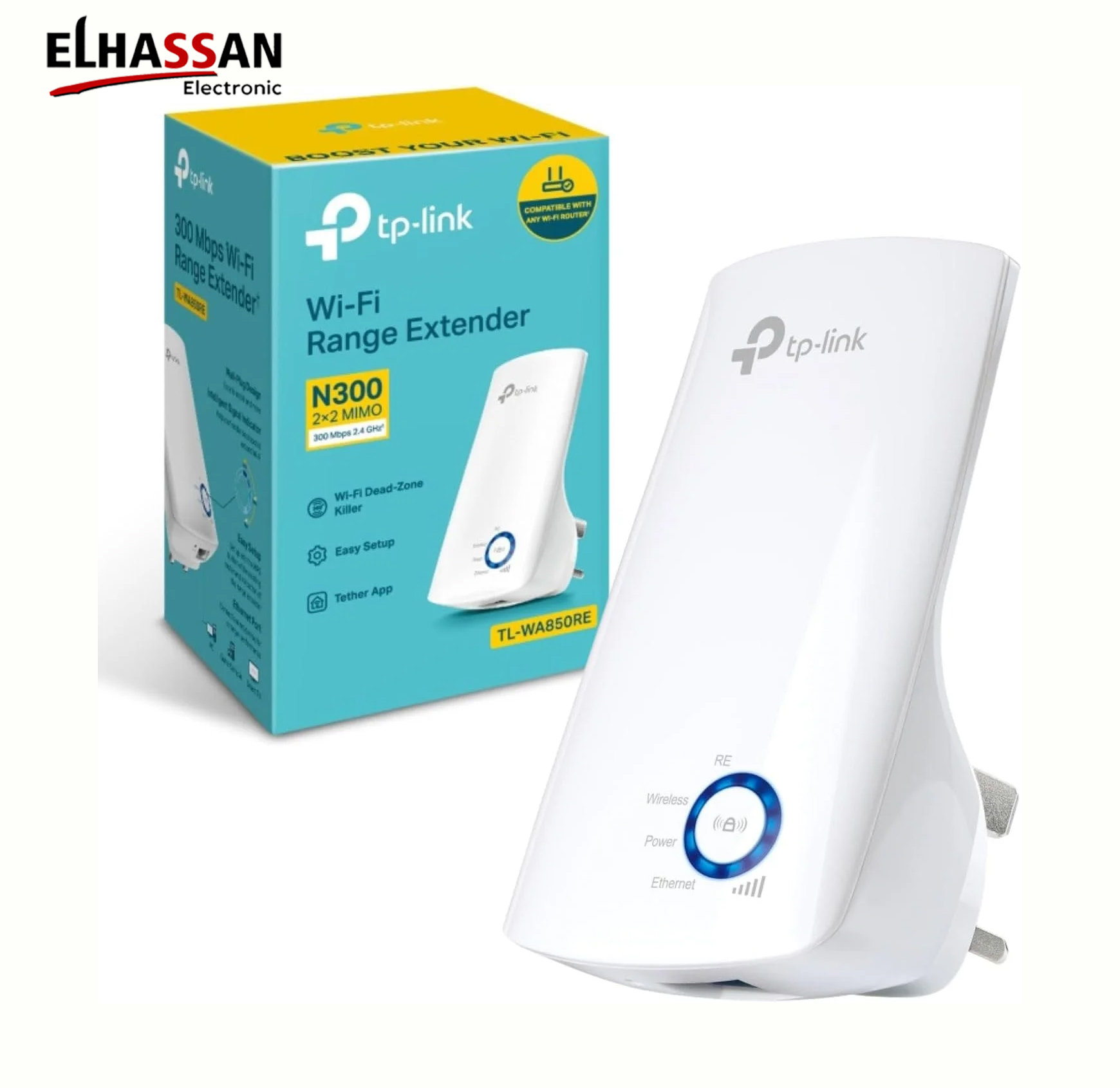 TP-Link TL-WA850RE 300Mbps Wi-Fi Range Extender