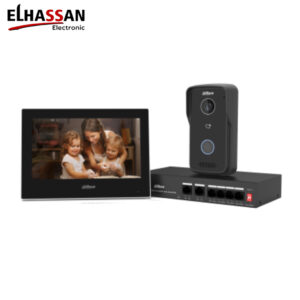 Dahua KTP03 IP Video Intercom KIT with 7-inch Touch Screen & PoE Switch