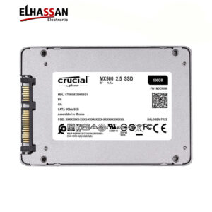 Crucial MX500 500GB 2.5-inch SATA III Internal Solid State Drive (SSD) – CT500MX500SSD1
