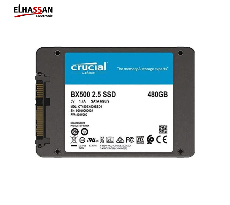 Crucial BX500 480GB-1