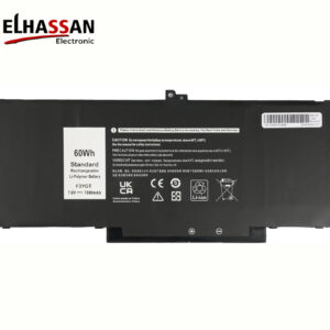 Dell Latitude 7480 7490 7280 7290 Laptop Replacement Battery [7.6V / 60Wh / 4-Cells] - F3YGT