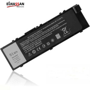 Dell Precision 6-Cell Replacement Laptop Battery [11.4V / 91Wh] - MFKVP
